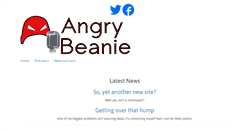 Desktop Screenshot of angrybeanie.com